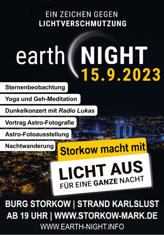 Earth Night 2023 in Storkow